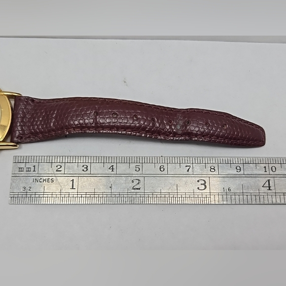 Mens Vintage 1991 Timex 33mm Indiglo Watch Gold Tone Quartz New Battery - Picture 7 of 12